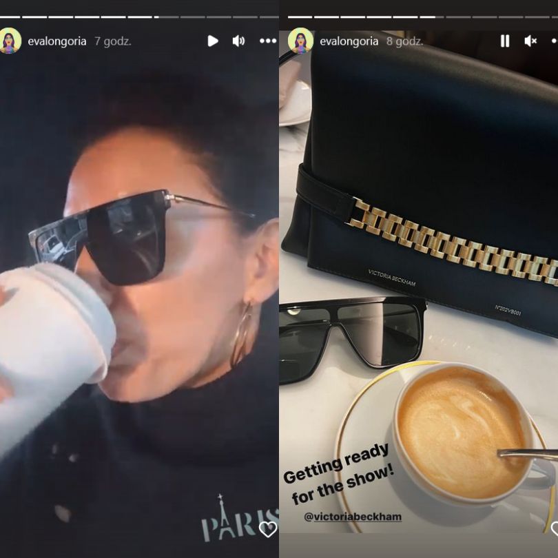 Eva Longoria relacjonuje przygotowania do pokazu Victorii Beckham