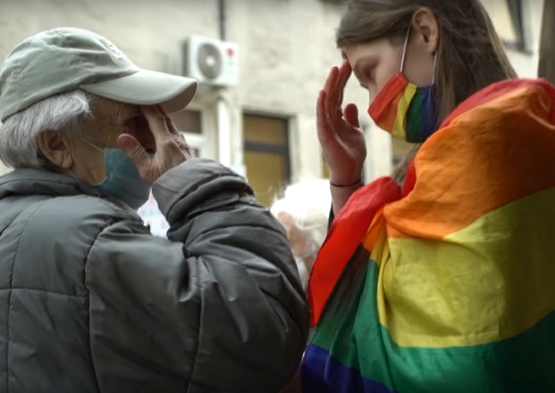 To nagranie widziała cała Polska. Babcia Janina przemówiła