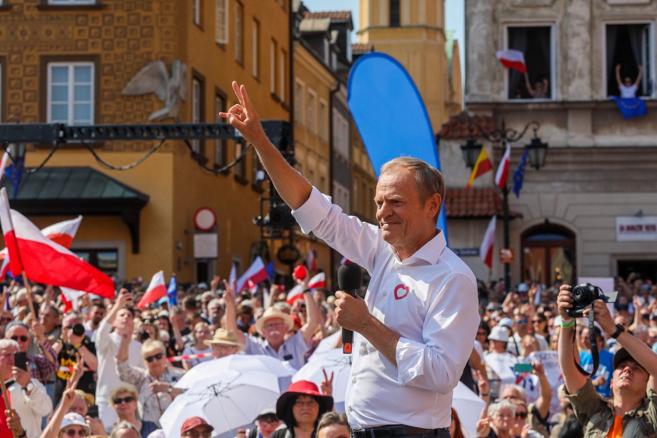 Polityk PiS pozytywnie wypowiedział się o "marszu Tuska"