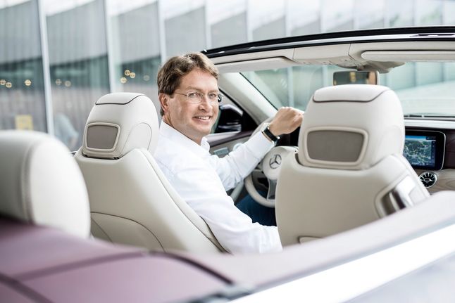 Szefem Mercedesa od ponad roku jest Szwed Ola Källenius (fot. Daimler)