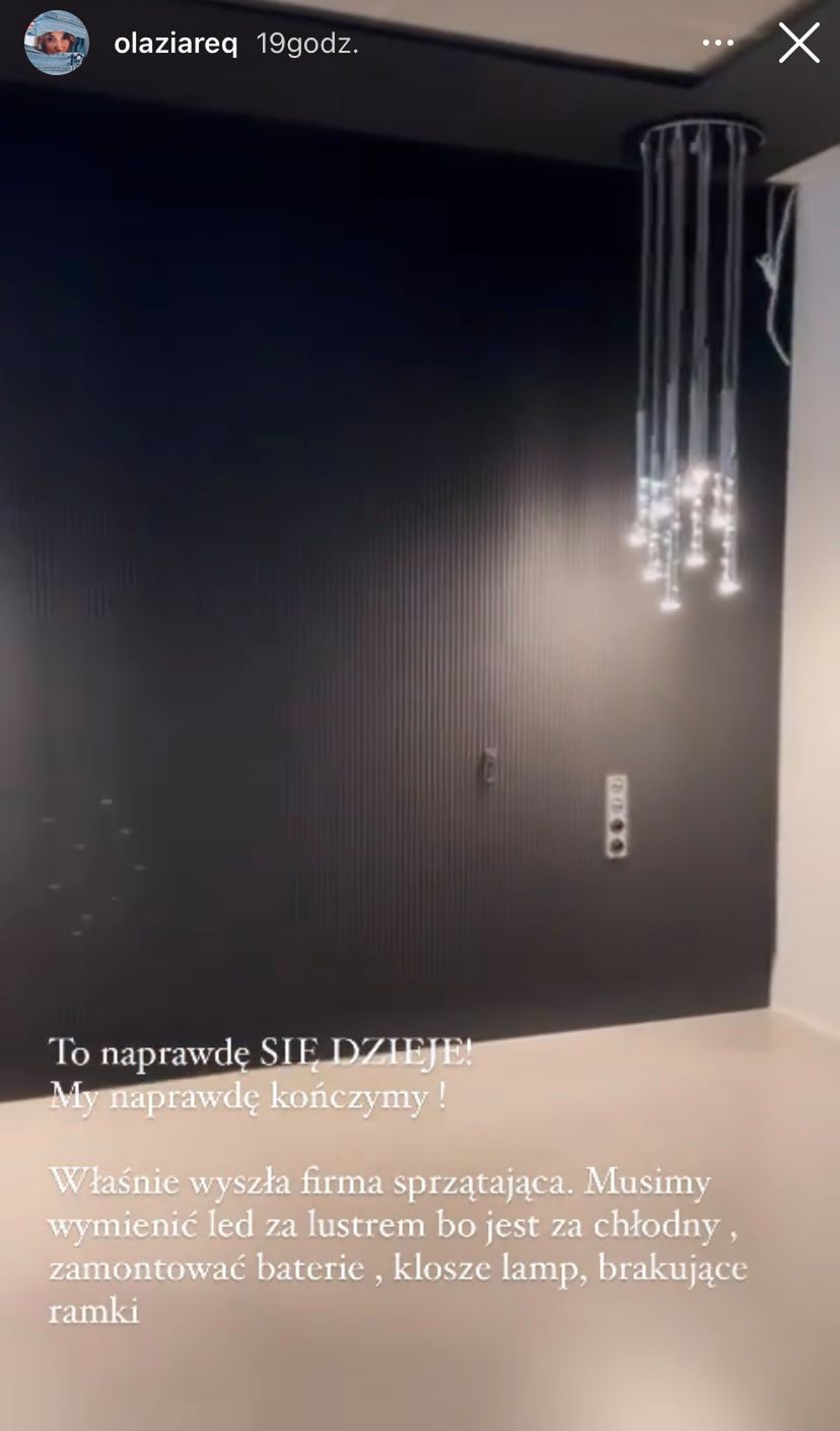 Blanka Lipińska - nowy apartament