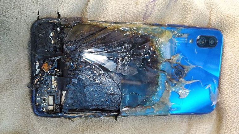Redmi Note 7S spłonął. Xiaomi nie chce uznać reklamacji 1