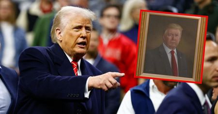 Zły portret Trumpa? "Wolałbym nie mieć żadnego obrazu niż ten"