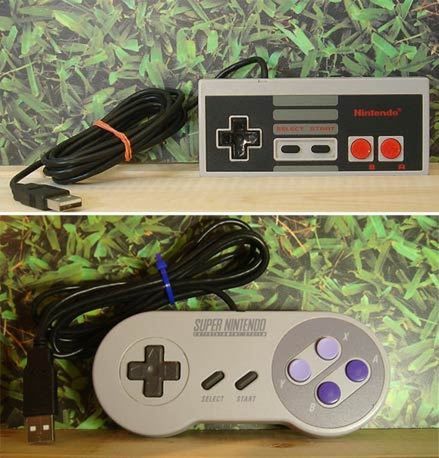 Klasyczne pady Nintendo pod USB 1