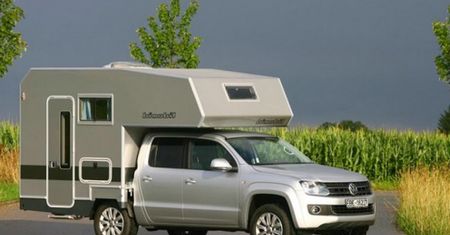 VW Amarok Bimobil - pickup dla bezdomnych