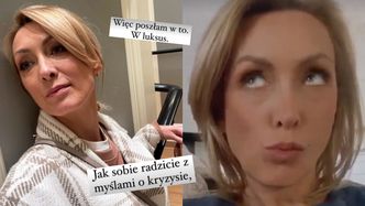 Anna Kalczyńska rozmyśla o inflacji znad pary "luksusowych" sandałków: "Jak sobie radzicie z MYŚLAMI O KRYZYSIE?"