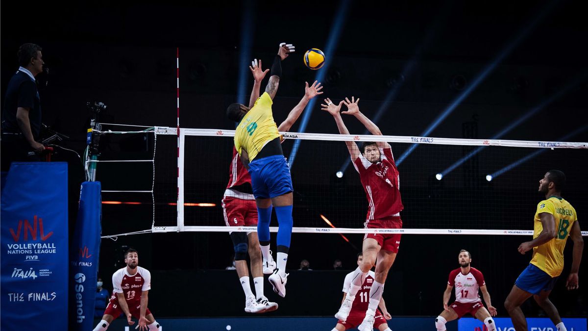 Zdjęcie okładkowe artykułu: Materiały prasowe / FIVB / Na zdjęciu: atakuje Wallace