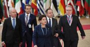 Spięcie Szydło z przywódcami krajów UE na zakończenie szczytu w Brukseli. "Wy macie zasady, my mamy fundusze"