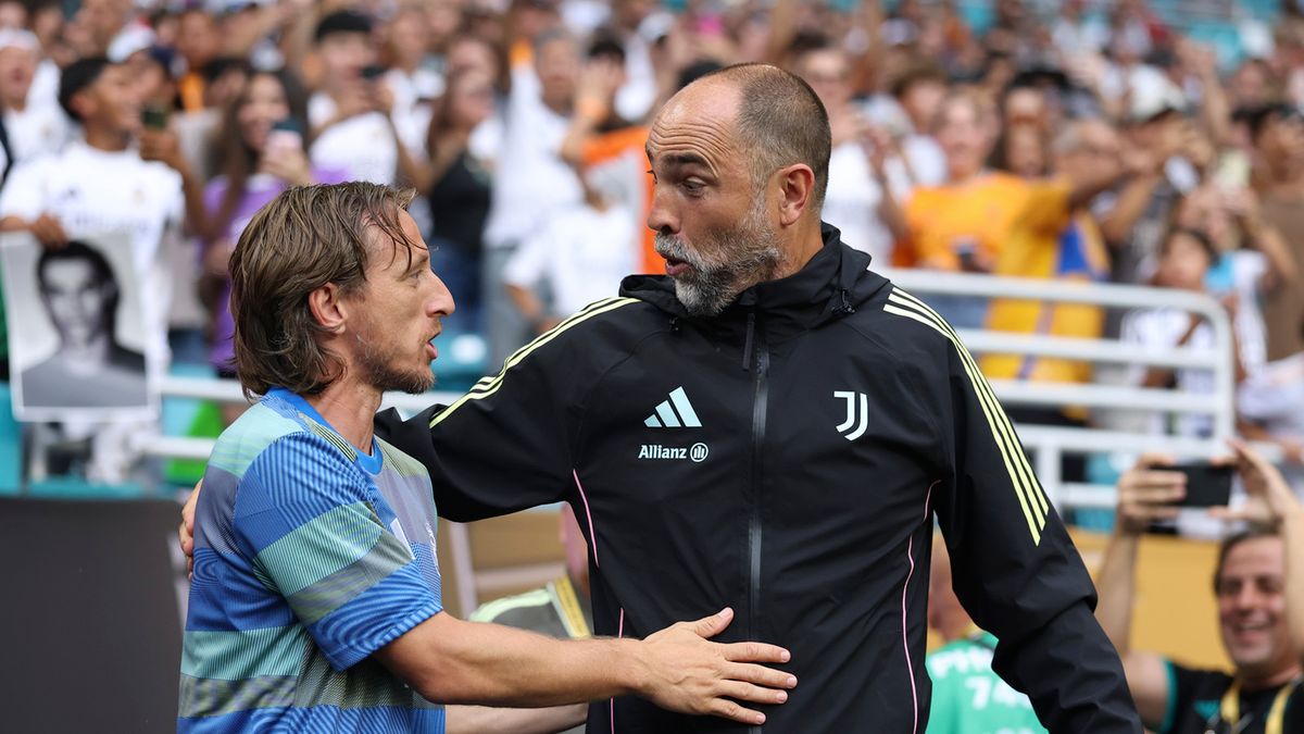 Getty Images / Rich Storry - FIFA / Na zdjęciu: Luka Modrić i Igor Tudor