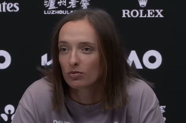 Iga Świątek, fot. youtube / Australian Open