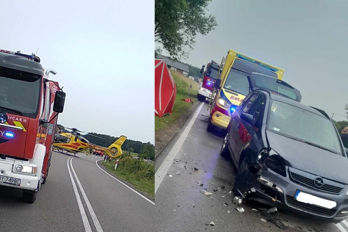 Śmiertelny wypadek na Pomorzu. Nie żyje 33-letni motocyklista