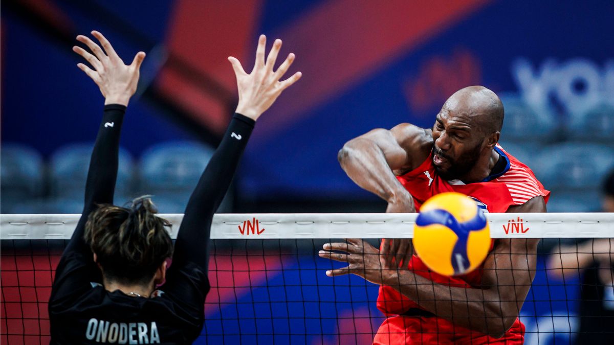 Materiały prasowe / FIVB / Mecz Ligi Narodów: Kuba - Japonia