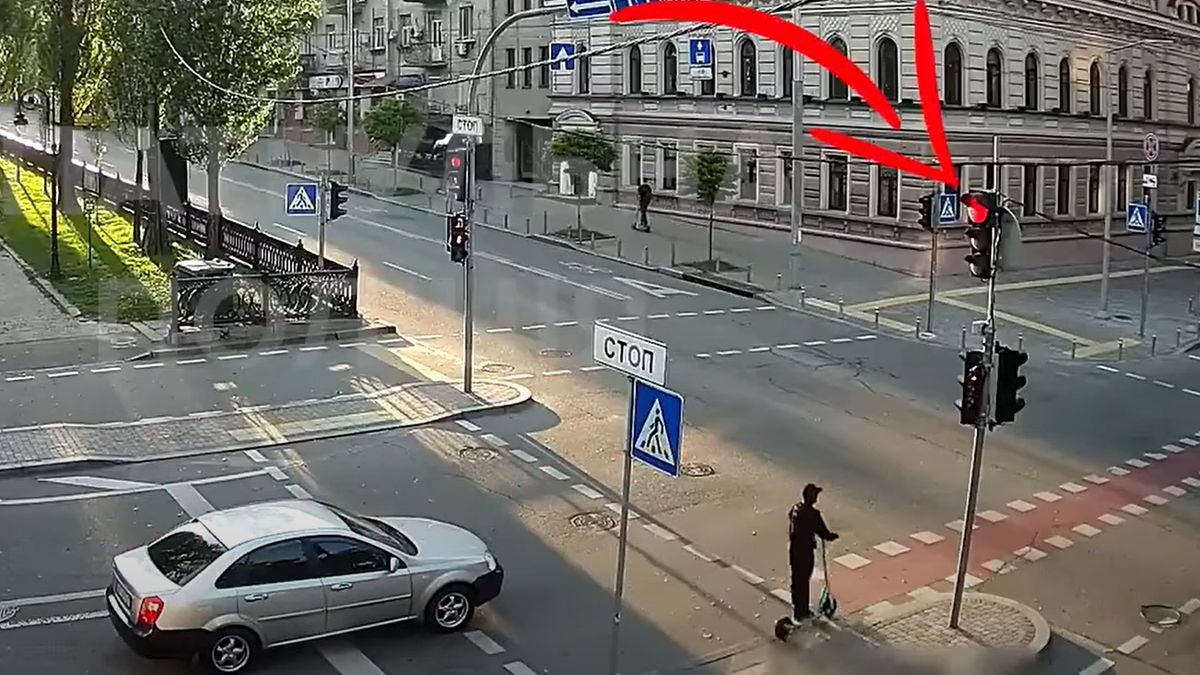 Koszmarne zdarzenie z udziałem użytkownika hulajnogi 