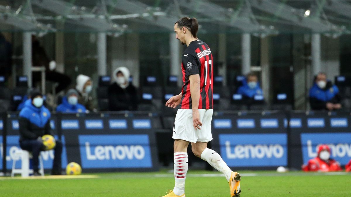 PAP/EPA / MATTEO BAZZI / Na zdjęciu: Zlatan Ibrahimović