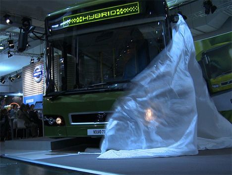 Pierwszy hybrydowy autobus Volvo 1
