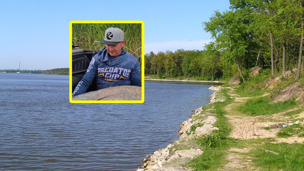 Ogromny sum złowiony w Zalewie Zemborzyckim.