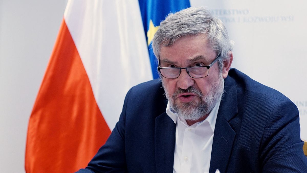 Minister rolnictwa Jan Krzysztf
