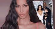 Świąteczna rodzinna sesja Kim Kardashian wywołała burzę w sieci! Poszło o North West!