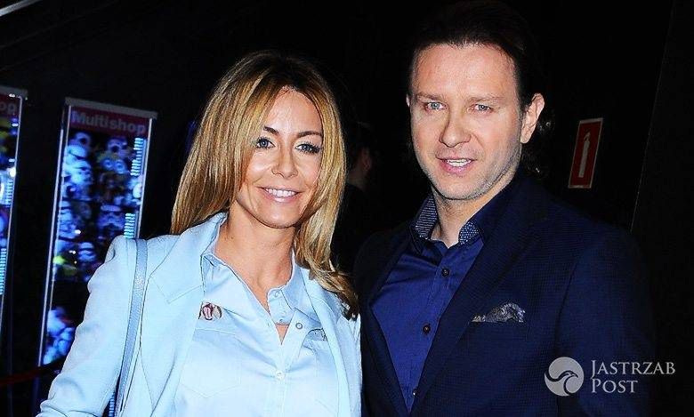 Małgorzata Rozenek i Radosław Majdan na musicalowej premierze. Gwiazda postawiła na totalnie niebieską stylizację