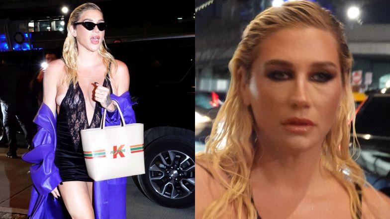Kesha świeci dekoltem na ulicach Nowego Jorku

