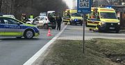 Warszawa: Zderzenie w Rembertowie. Dwie osoby w szpitalu