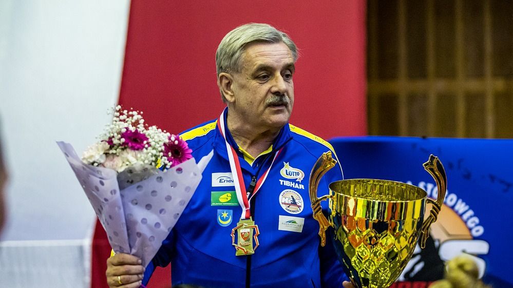 Materiały prasowe / KTS Enea Siarkopol Tarnobrzeg / Na zdjęciu: Zbigniew Nęcek