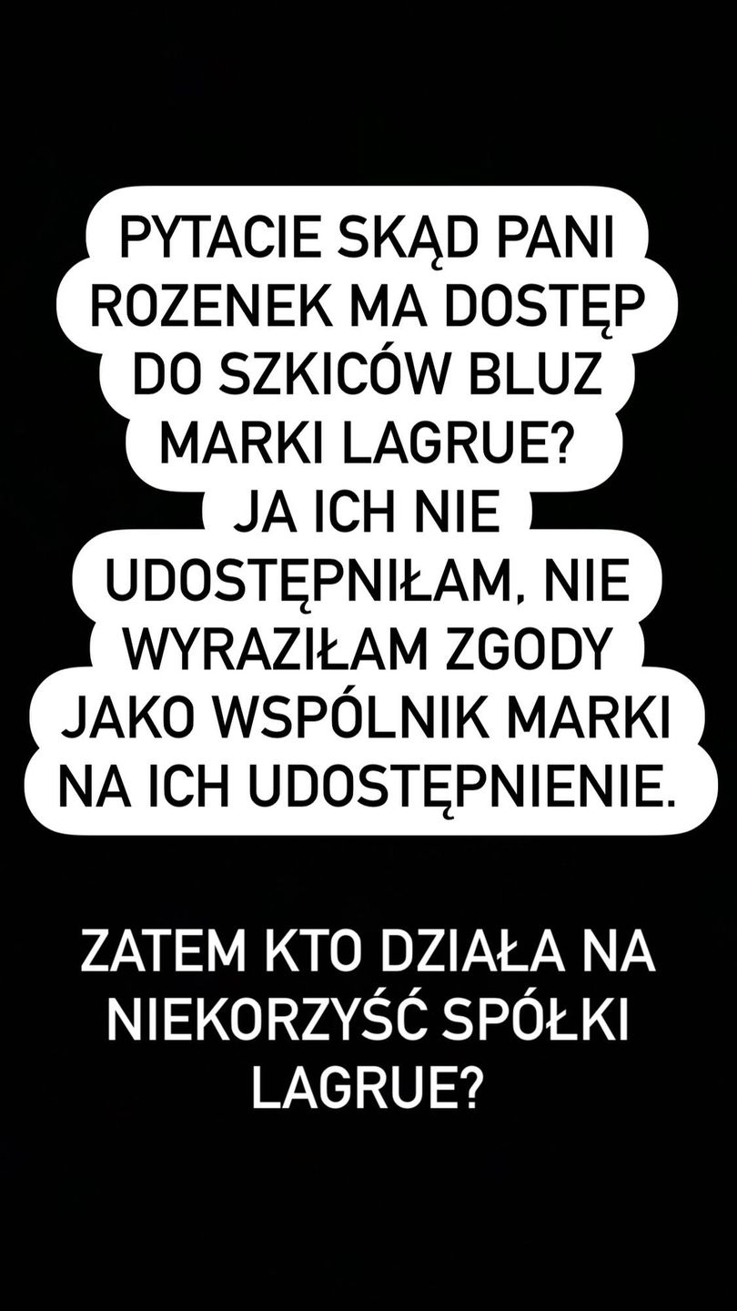 Ola Żuraw odpowiada Małgorzacie Rozenek