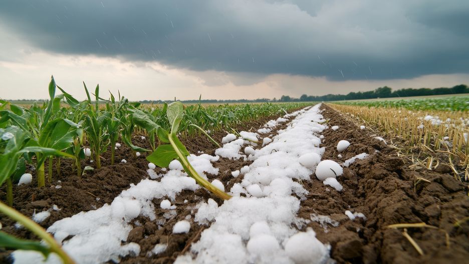 Gradobicie, zdjęcie poglądowe