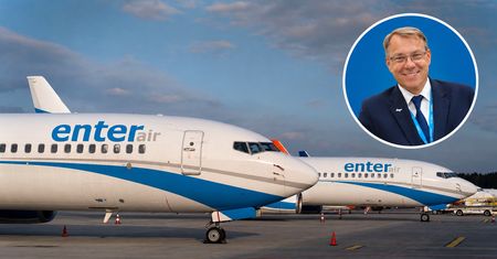 Polacy sami zbudowali linię lotniczą wielkości połowy LOT-u. Prezes zdradził mi, skąd się wziął i dokąd zmierza Enter Air