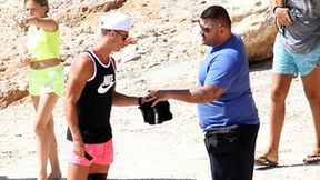 Ronaldo uważa na każdym kroku. Tak chroni kontuzjowane kolano