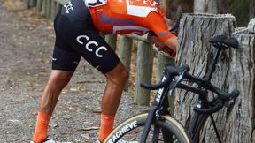Santos Tour Down Under: upadek lidera CCC Team! Po etapie wylądował w szpitalu