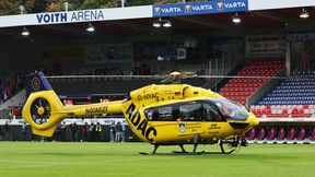 Helikopter lądował na boisku. Makabryczny wypadek na meczu Bundesligi