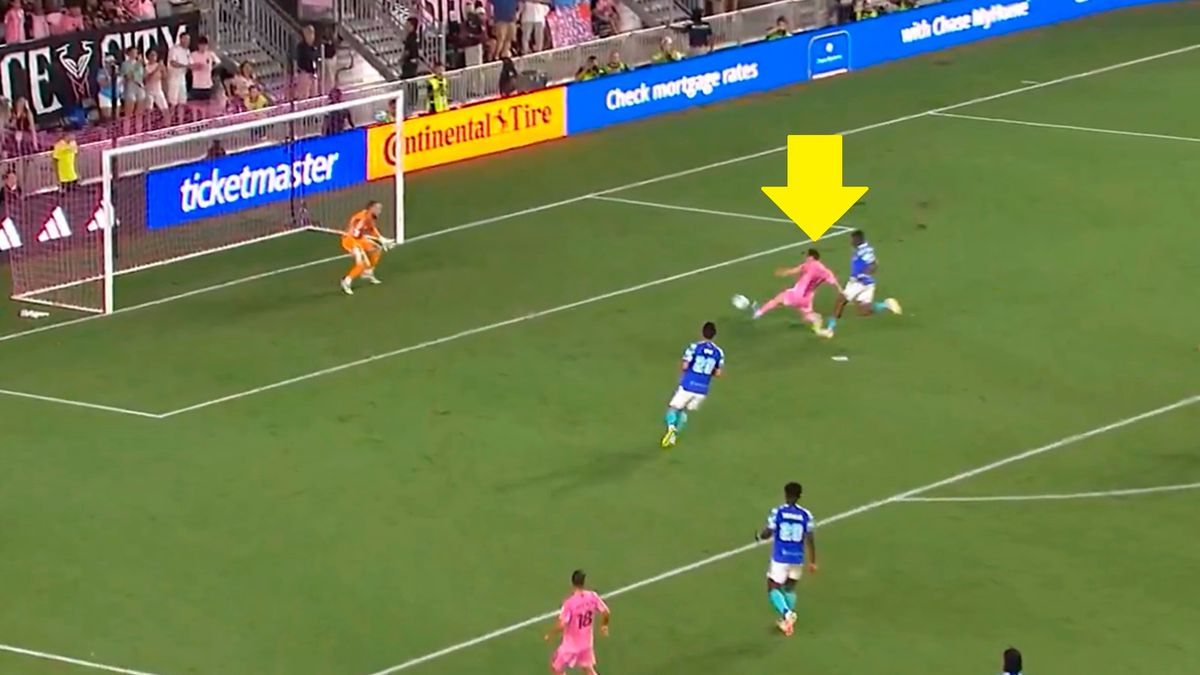 Twitter / InterMiamiCF / Na zdjęciu: gol Messiego