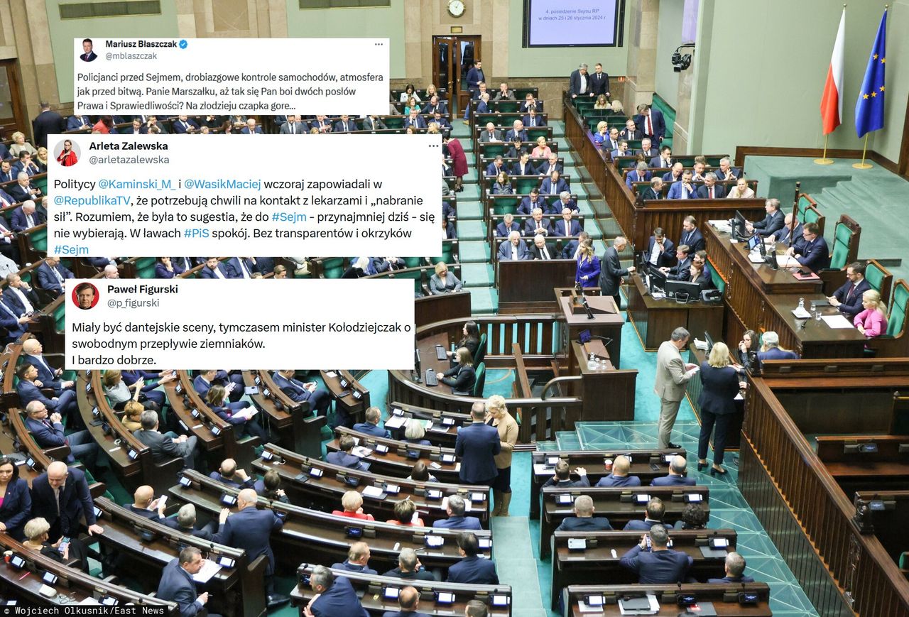 Sejm bez Kamińskiego i Wąsika. Lawina reakcji w sieci