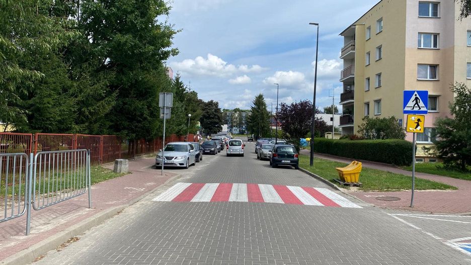 Zaparkowały przy przejściu. Sprawa miała swój finał w sądzie