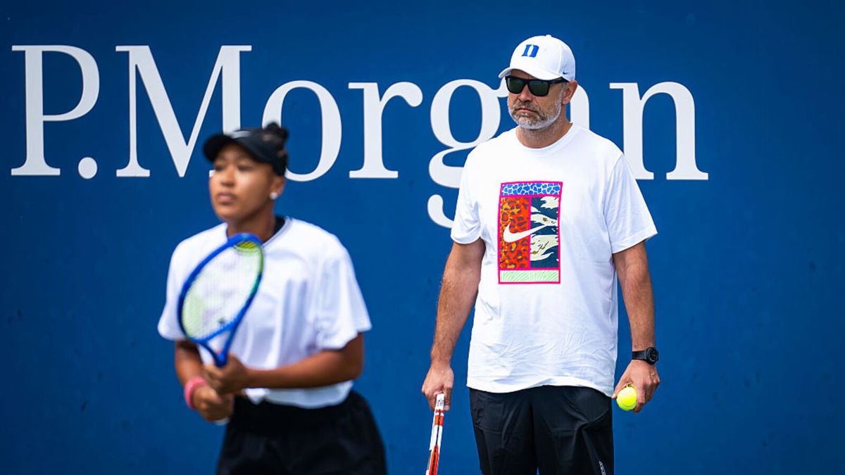 Getty Images / Robert Prange / Naomi Osaka i Tomasz Wiktorowski