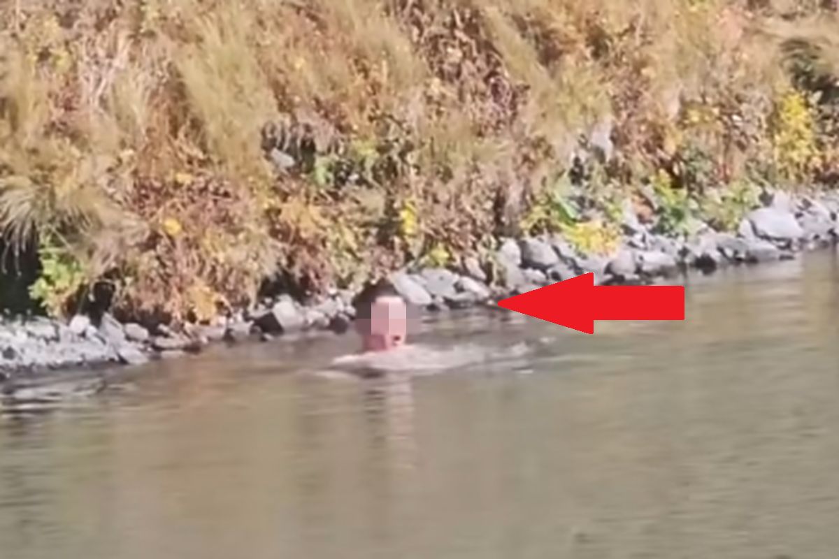 "Zero szacunku". Kolejne nagranie z Tatr. Cały się zanurzył