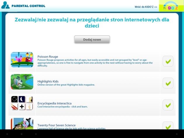 Yarvik Junior Tablet zezwolenia