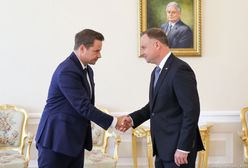 Rafał Trzaskowski spotkał się z Andrzejem Dudą. Prezydent Warszawy zaliczył wizerunkową wpadkę