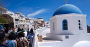 Santorini oblężone przez turystów. Mieszkańców poprosili, aby zostali w domach