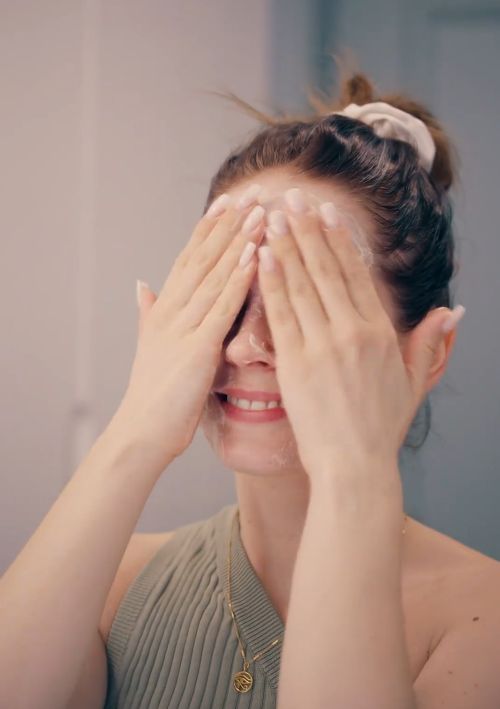 Olga Kalicka bez makijażu