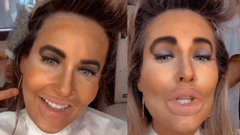 Małgorzata Rozenek chwali się "subtelnym makijażem"