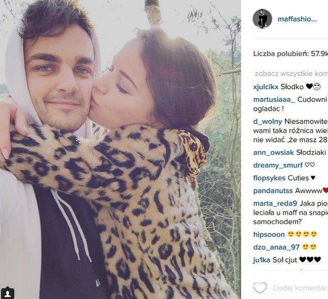 Maffashion i Czarek Jóźwik na Instagramie