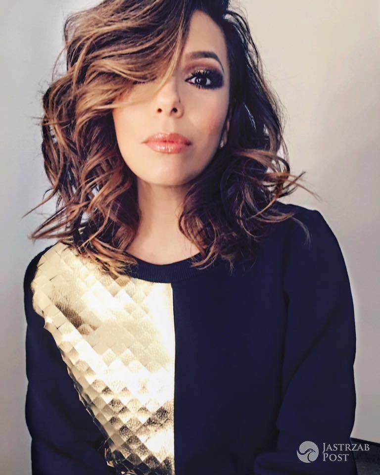 Eva Longoria w bluzie Sieradzky