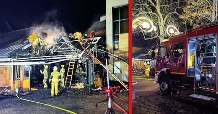 Pożar restauracji na Krupówkach. Dwie osoby ranne