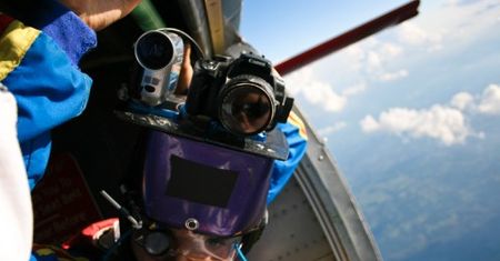 Canon spadł z 1000 m i przeżył