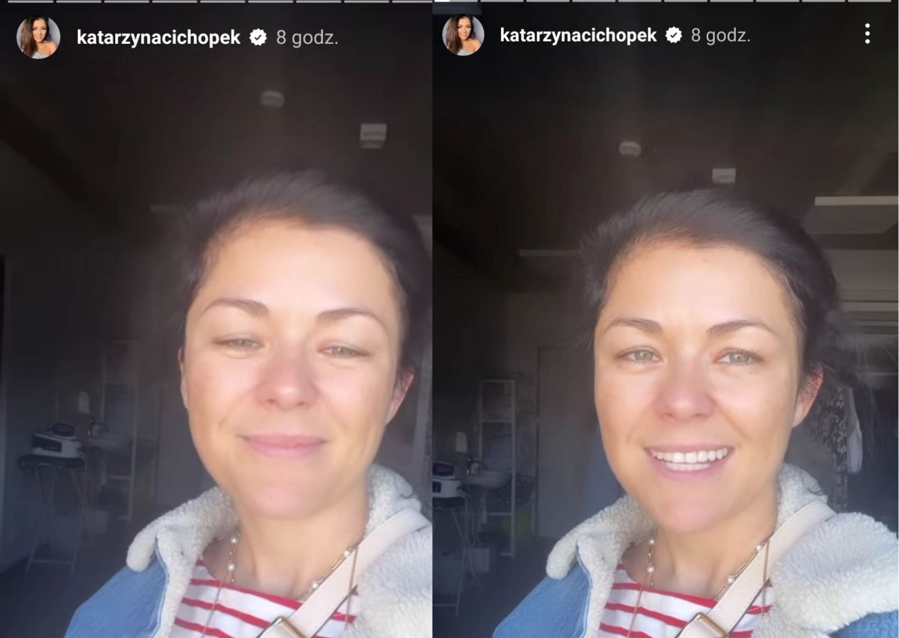 Katarzyna Cichopek pokazała się bez makijażu 