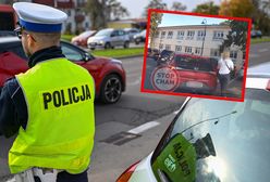 Kierowca zablokował ruch. Czekał, aż pasażerka wyjdzie ze sklepu