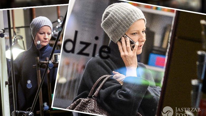 Małgorzata Kożuchowska na przedświątecznych zakupach