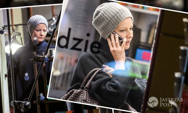 Małgorzata Kożuchowska w wirze świątecznych zakupów. Zajrzała do księgarni, oglądała gustowne gadżety [PAPARAZZI]